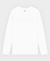 Лонгслив с принтом белый Button Blue, школьная форма для девочек  фото, kupilegko.ru